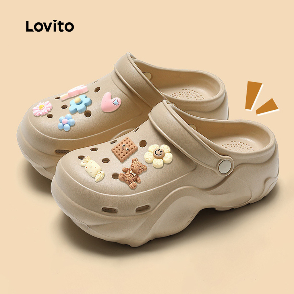 Lovito صندل خفيف — ستايل كوري — صورة 2
