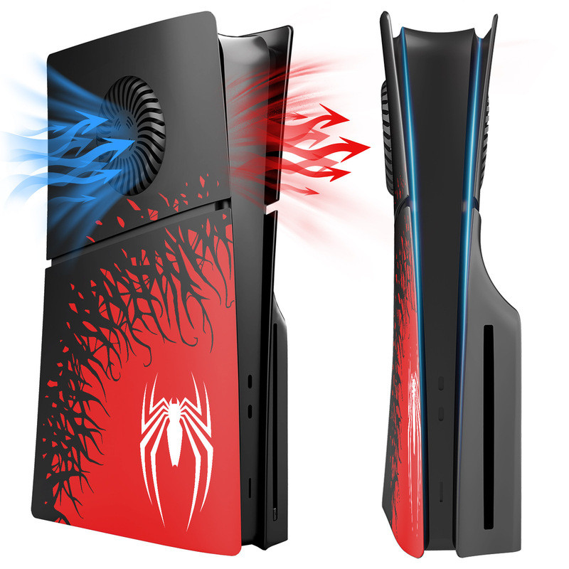 PS5 Slim Spider Cooling Case PS5 Slim Spider Replacement Case PS5Slim Spider Protective Case