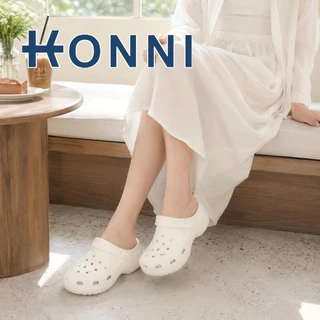 KONNI แบบสวมหัวโต รองเท้าแตะหัวโตสุดฮิต EVA สวมใส่สบาย รองเท้าแตะ รองเท้าลำลอง ข้นขึ้น พื้นนุ่ม KN1-0801A