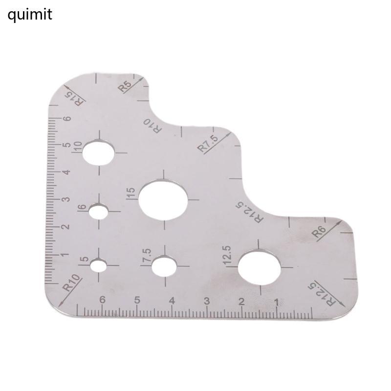 QUIM Circle Template Cutting Tool for Drawing Drafting Craft Project Leather Cutting