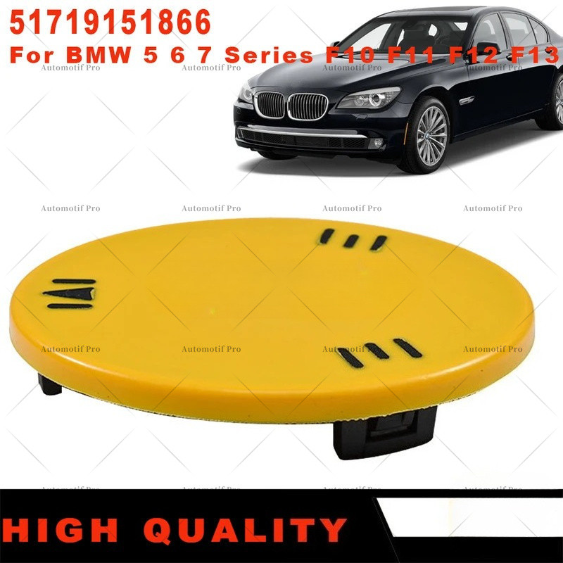 สําหรับ BMW 5, 6, 7 Series F10, F11, F12, F13, คอพวงมาลัยหน้า ฝาสีเหลือง grommet 9151866 51719151866