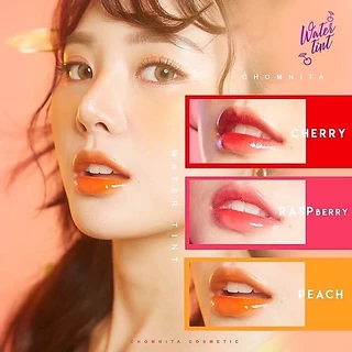 ลิปทิ้นชมนิต้า 3 แท่ง แพคเกจใหม่ ครบสีของแท้ food grade ทิ้น ลิป บำรุงปาก ติดทน