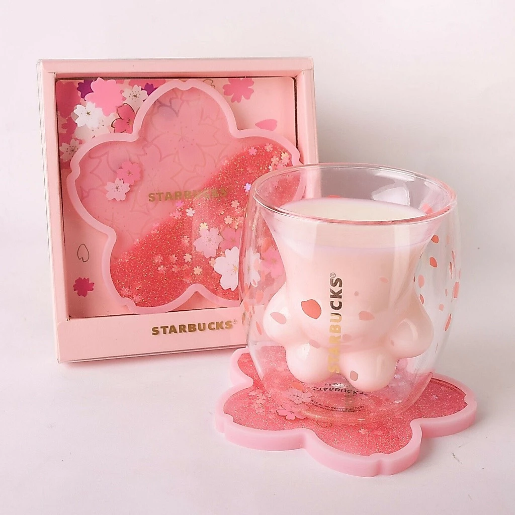 Starbuck 2020 ชุดแก้วมัค ลายอุ้งเท้าแมว ซากุระ thumbnail 10