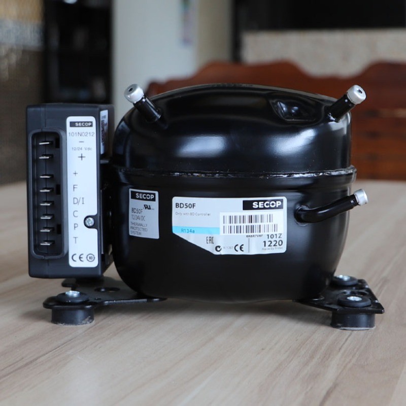 Pailang DC Compressor 12/24/48V ใช้กับตู้เย็นโซลาร์