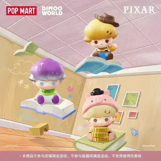 P POPMART POPMART DIMOO WORLD PIXAR Joint Series Doll Mystery Box