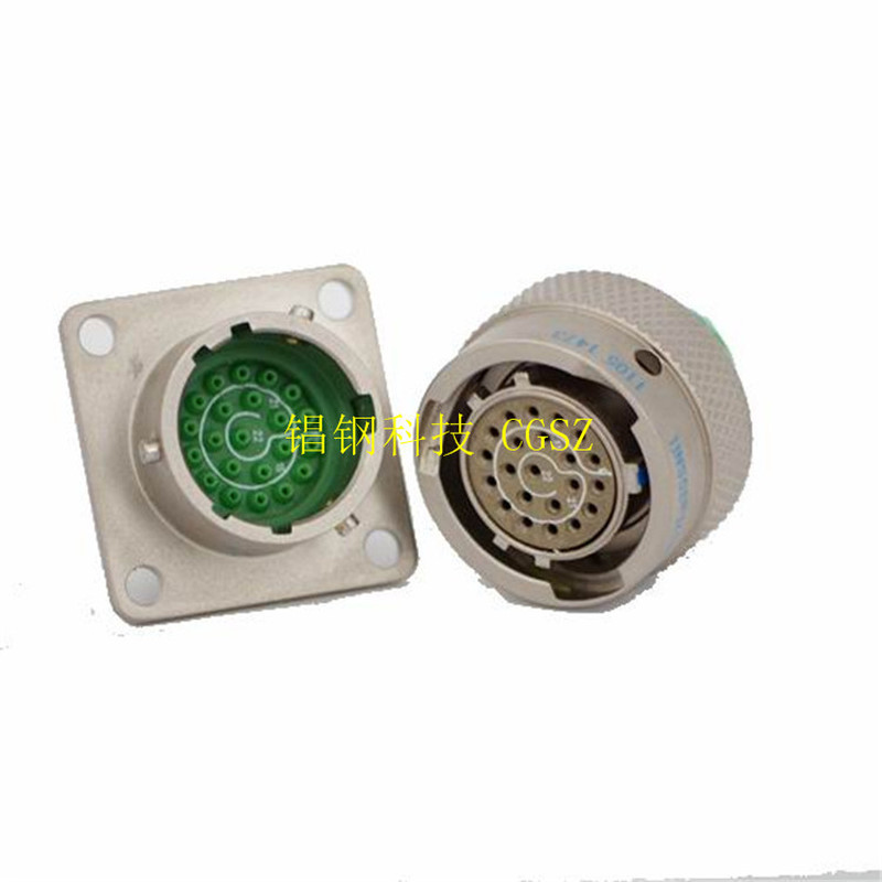 2 ~ 39 Core IP67 Connector Connector IP68 ขั้วต่อสายไฟ MIL-DTL-38999