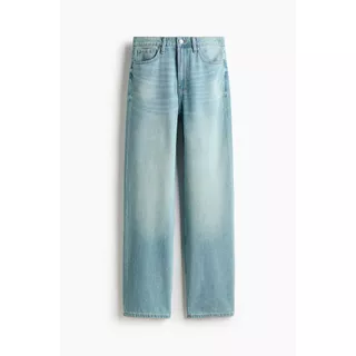 H&M(เอชแอนด์เอ็ม) กางเกงยีนส์ Straight High ผู้หญิง 1209534_10
