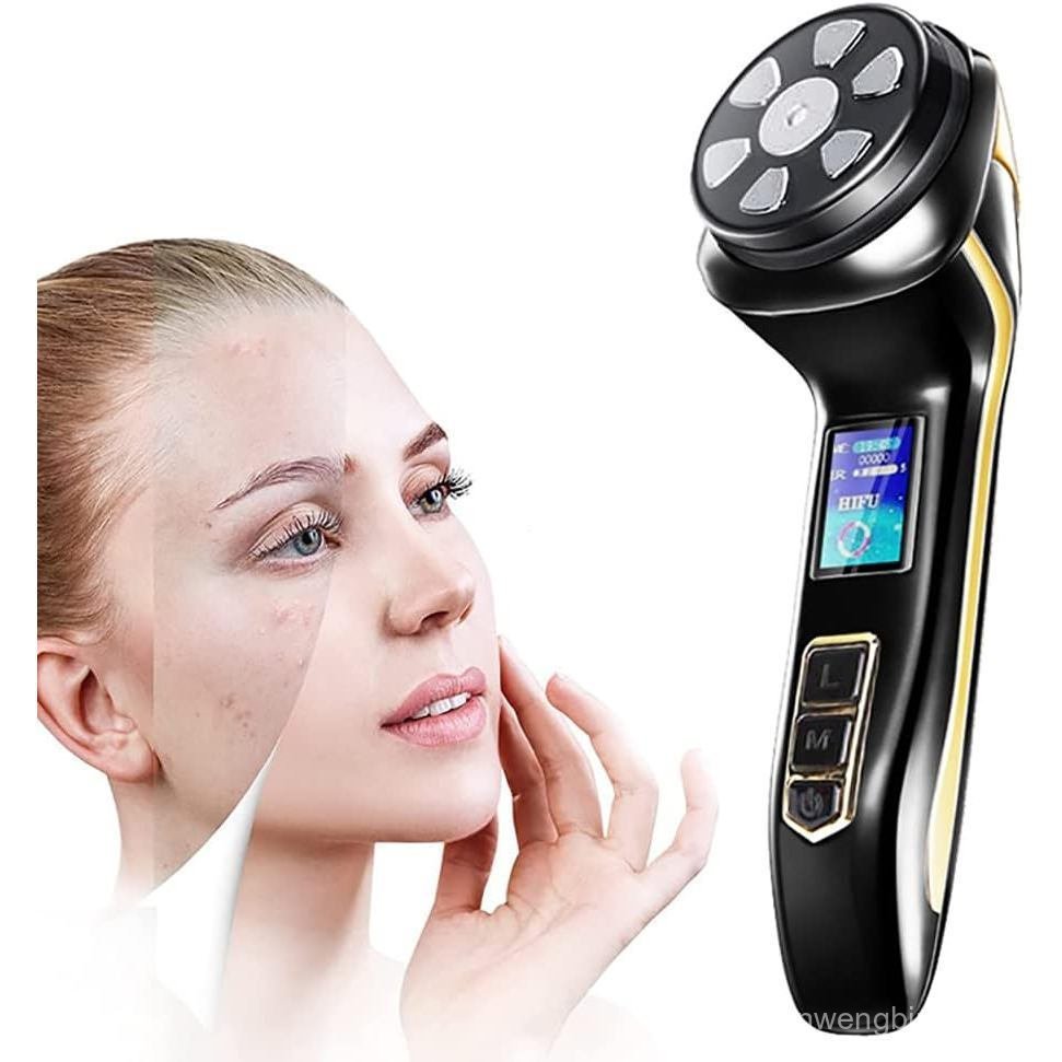 Mini Hifu เครื่อง 4 in 1 เครื่องมือความงามหญิงใบหน้าและร่างกายคางคอ Eye Lift แบบพกพา RF Ultrasonic P
