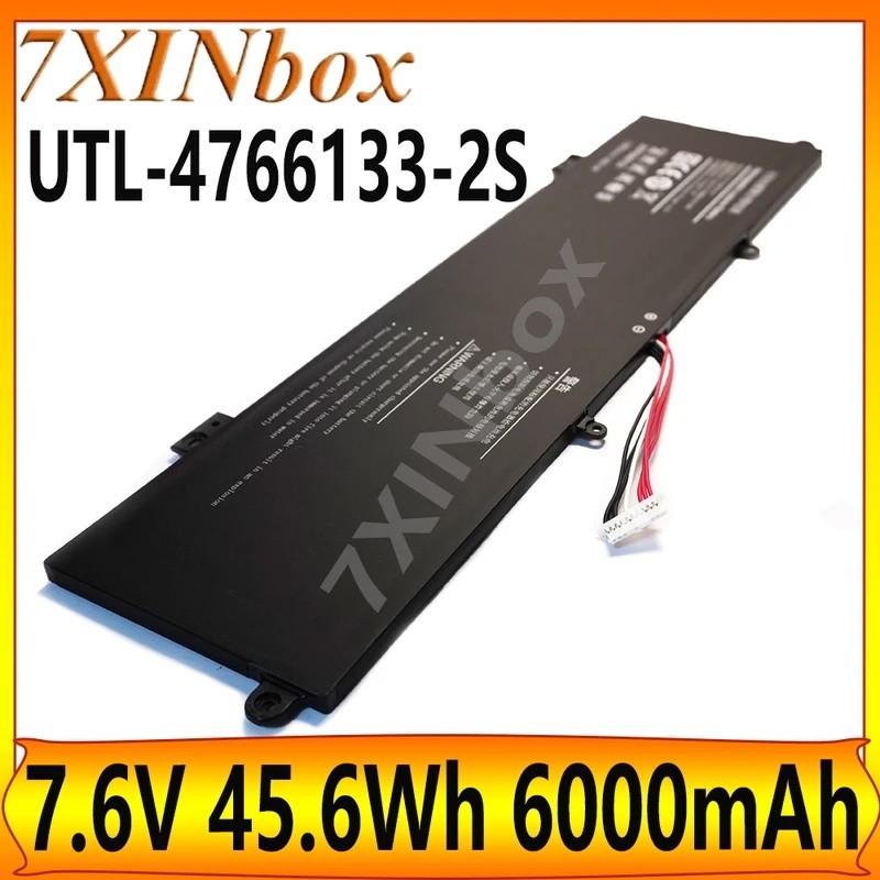 7XINbox UTL-4766133-2S 7.6V 45.6Wh 6000mAh แบตเตอรี่แล็ปท็อปสําหรับ Haier Leadpie M1 สําหรับ ONN WU1