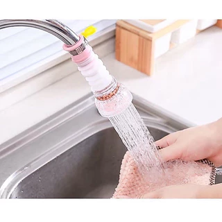 kingmallshop HT242(ร้านไทย) หัวต่อก๊อกน้ำกันน้ำกระเด็น มีหินกรองในตัวหมุนได้ 360 องศา (เครื่องใช้ในบ้าน)