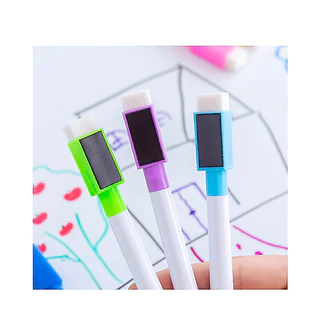 P02 พร้อมส่งปากกาไวท์บอร์ด ลบได้ ไม่อันตราย​ สีเมจิก มาร์คเกอร์ สำหรับวาดรูป อุปกรณ์เครื่องเขียน