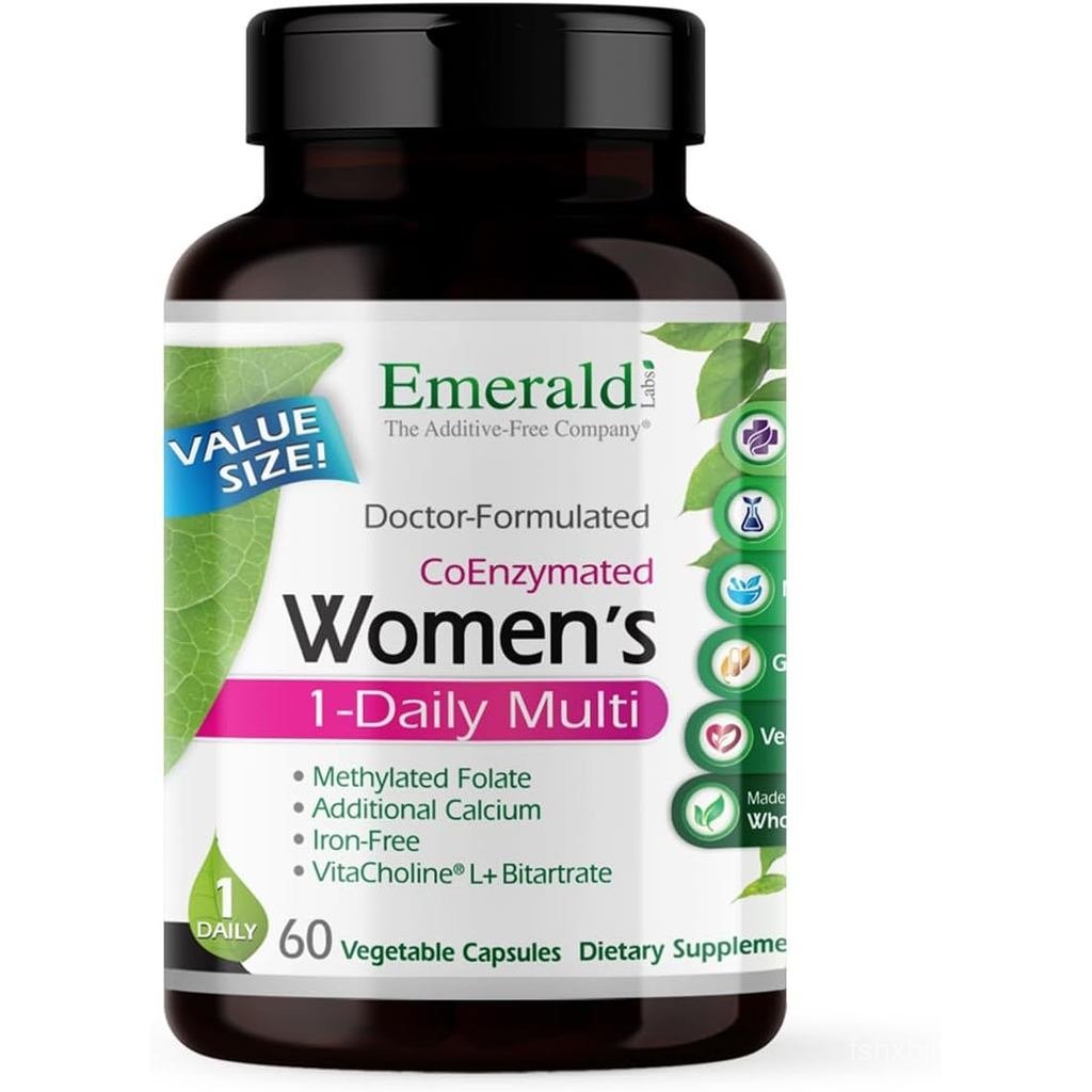 EMERALD LABS Womens 1-Daily Multi, 60 แคปซูล