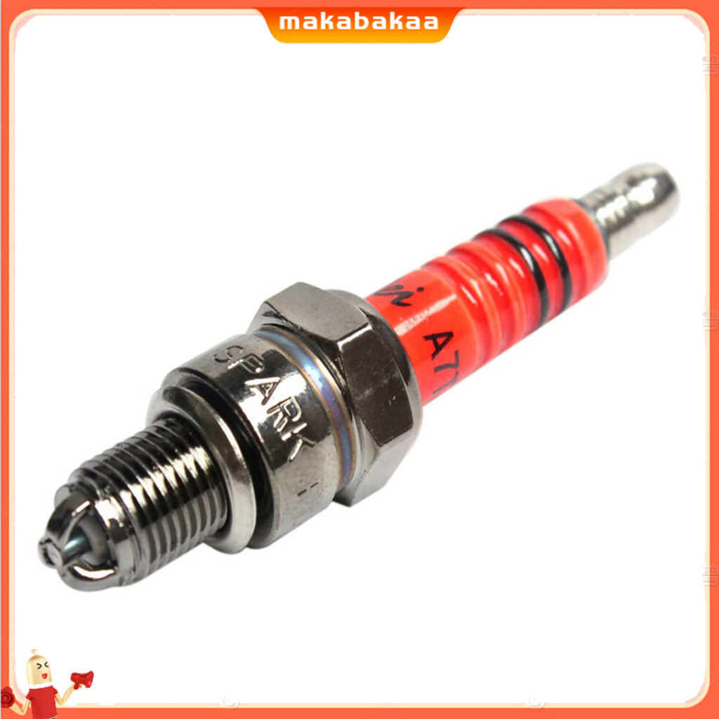 1 PC Spark Plug A7TC A7TJC 3 Electrode GY6 50cc-125cc Moped สกู๊ตเตอร์ ATV Quads