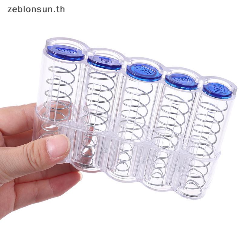 # zeblonsun # Creative Storage Coins Purse Storage Box Euro Coin Dispenser Coin Holder Case .