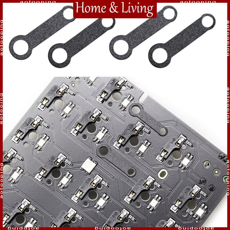 AOTO คีย์บอร์ดแบบกลไก Elevations PCB Stabilizers Pad สําหรับลดคีย์ Wobble