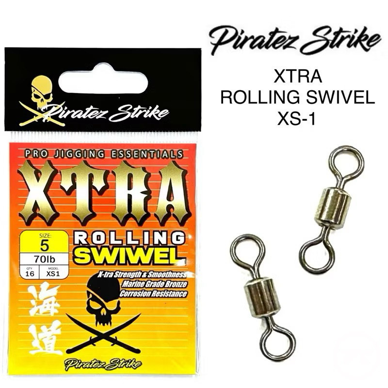 PIRITEZ STRIKE XTRA ROLLING SWIVEL XS1
