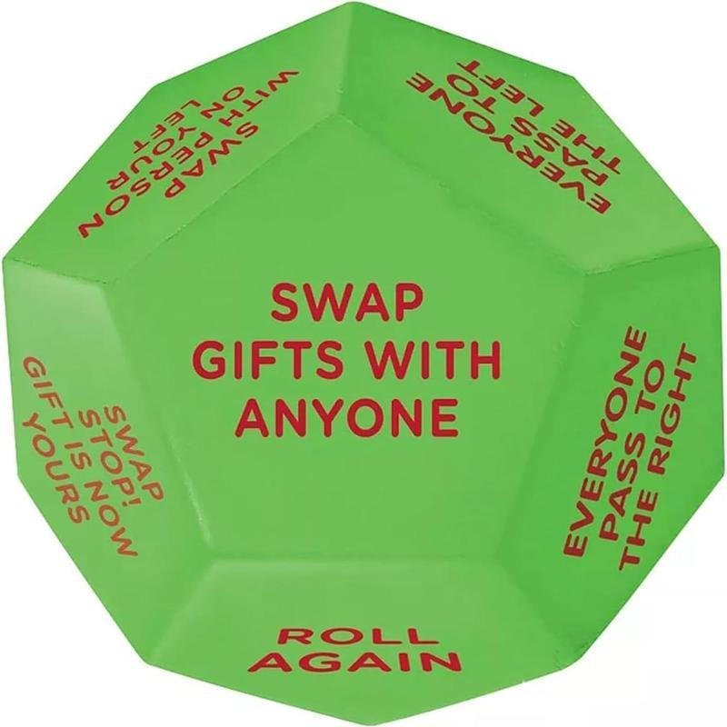 แลกเปลี่ยนของขวัญลูกเต๋า,1\12Different Sided Dice Game,Party Exchange ของขวัญลูกเต๋าเกม,อุปกรณ์ปาร์ต