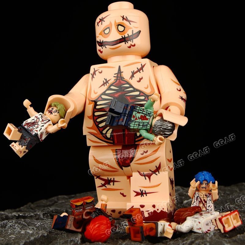 Machine Zombie World Zombie World Horror Resident Embly ประกอบบล็อกตัวต่อ Third Party Minifigures Do