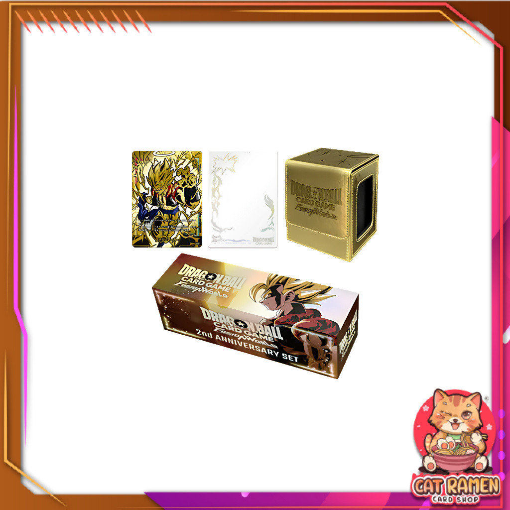 [ 1 เซ็ต ] Dragon Ball Super Card Game Fusion World : 2nd Anniversary Set (p3)