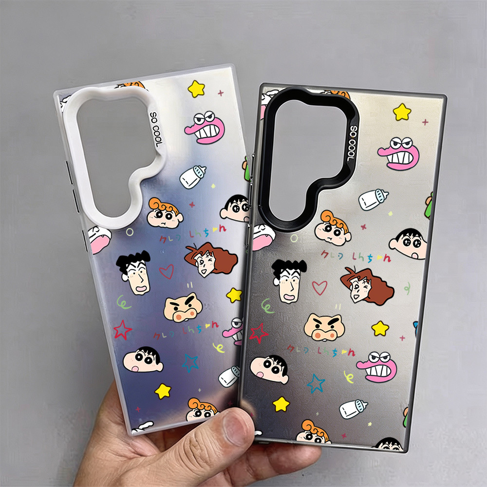 เคส Samsung การ์ตูน Matte สําหรับ Samsung Galaxy S25 Ultra,A56,A16,A07,17 Pro Max