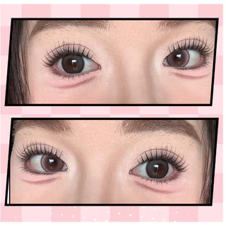 COD🎀SISI ขนตาปลอมแบบช่อกาวดำในตัว สไตล์เกาหลี ติดง่ายไม่ต้องใช้กาว กันน้ำกันเหงื่อ มีรากฐานชัดเจน