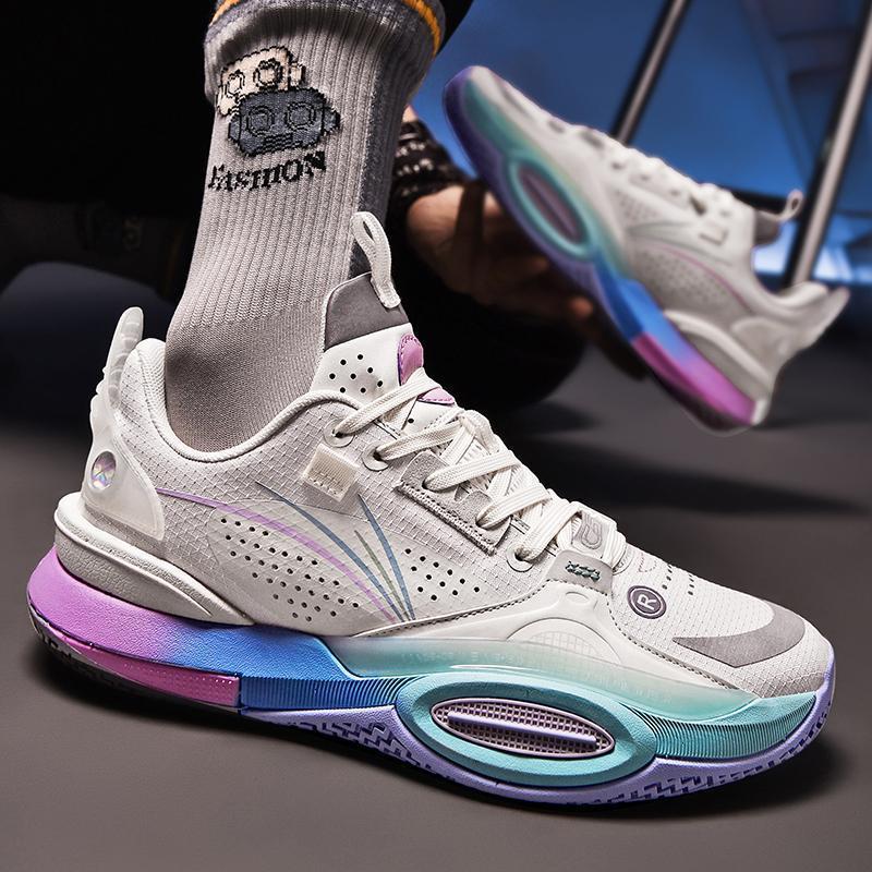 รองเท้าบาสเกตบอล All-City 10 สำหรับผู้ชาย, All-City 9, Marshmallow Way of Wade 9, รองเท้ากีฬาแบบหุ้ม