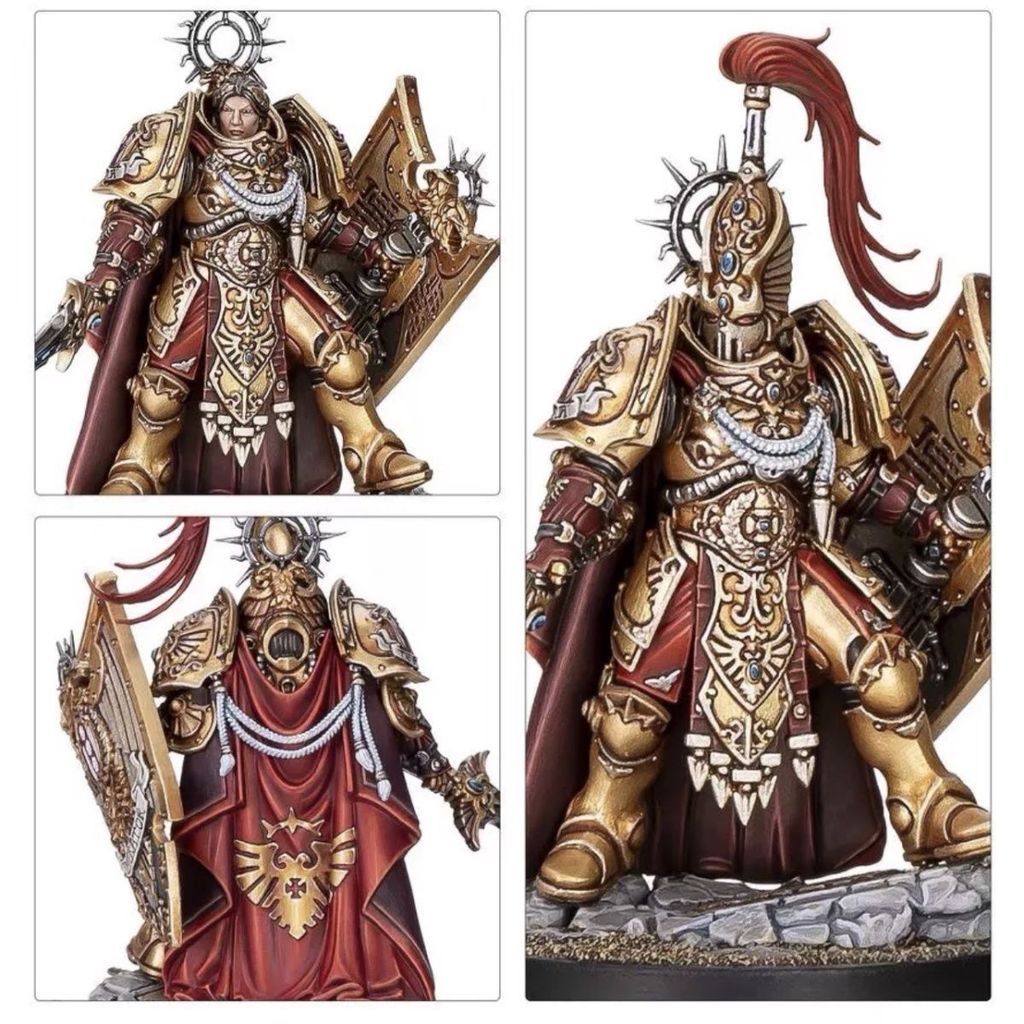 รุ่นใหม่ Force Shield Guard Long Resin White Model (เวอร์ชั่นมาตุภูมิระบายสีไม่ได้)
