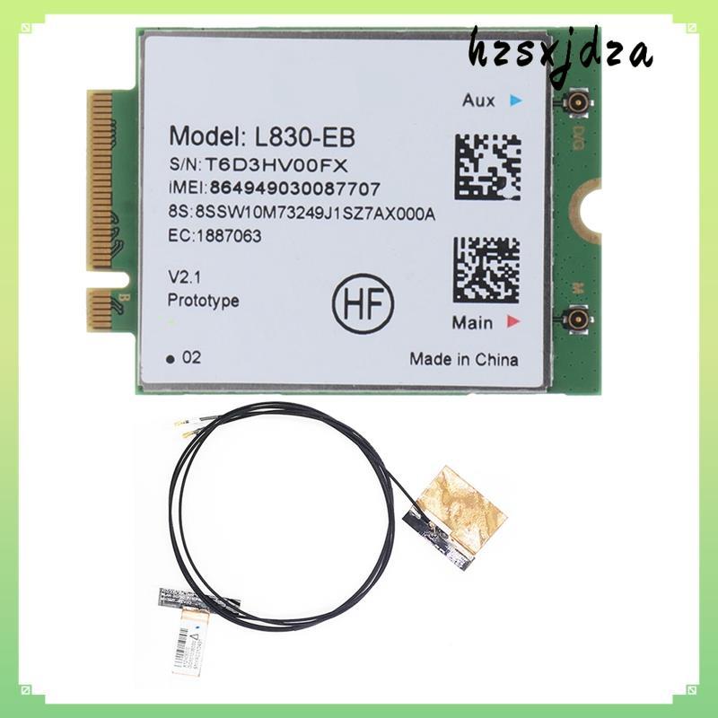 L830- การ์ด WiFi 4G + โมดูลเสาอากาศอะไหล่ทดแทนสําหรับ X280 T480 T580 P52S L480 L580 T490 T590 P53S T