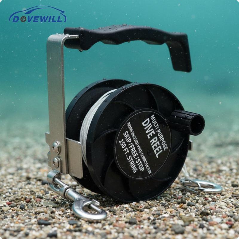 [Dovewill] SMB Reel ด้ามจับปรับได้ทนต่อการกัดกร่อน Dive Reel Thumb เบรคเกียร์ใต้น้ําสําหรับ Freedive
