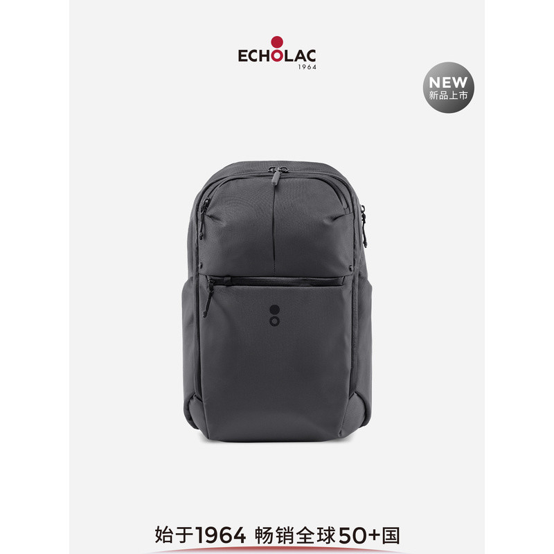 【สินค้าใหม่】กระเป๋าเป้สะพายหลังสำหรับผู้ชาย Echolac สำหรับเดินทางและใช้งานหลากหลาย ใส่แล็ปท็อปขนาด 1