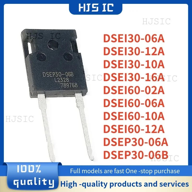 5PCS DSEI60-10A DSEI30-06A DSEI30-12A DSEI30-10A DSEI30-16A DSEI60-06A DSEI60-12A DSEI60-02A DSEP30-