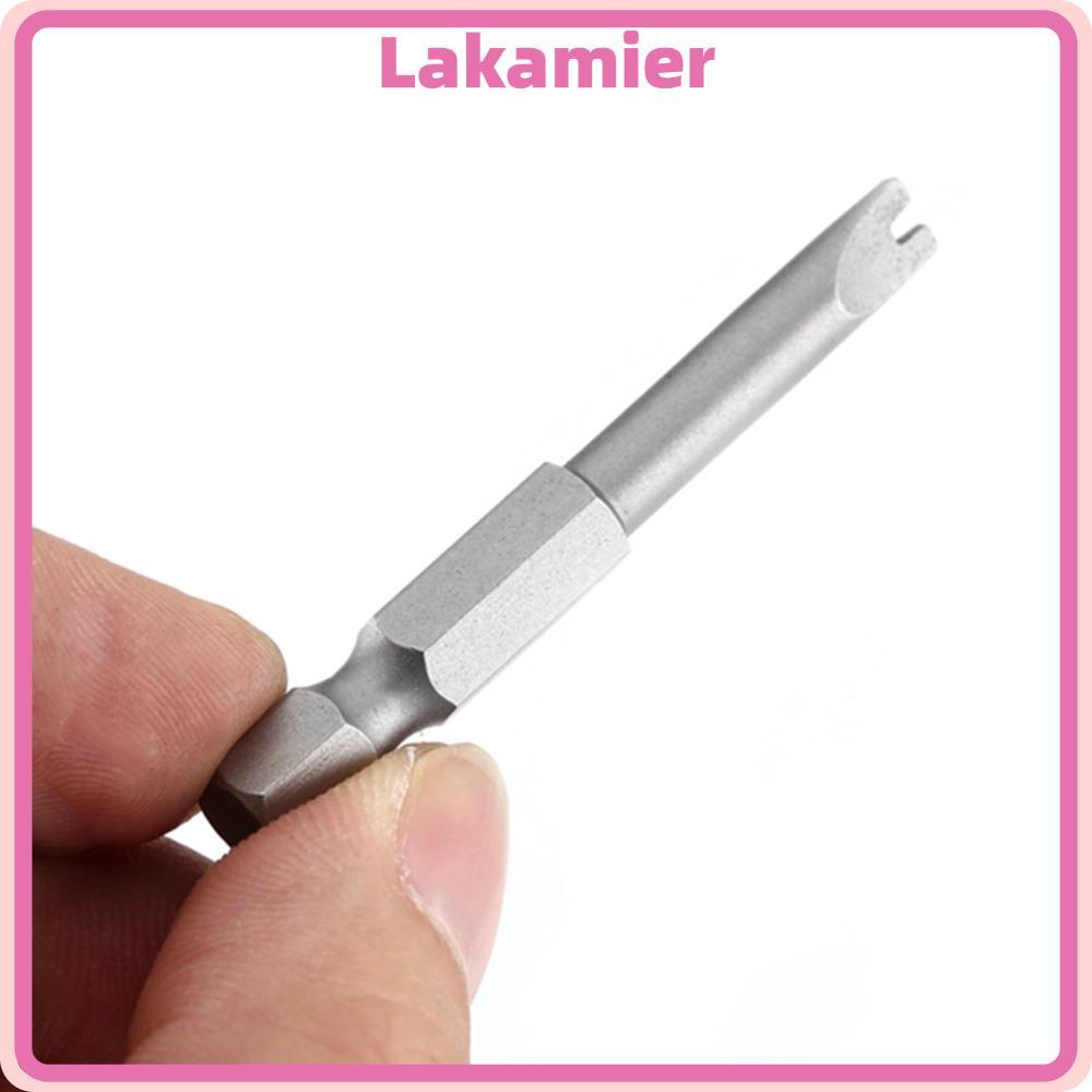 LAKA 5 ชิ้น U รูปร่างไขควง Bits, S2 โลหะผสมเหล็ก, ความยาว 50 มม. U ประเภทสว่าน, แม่เหล็ก U4 U5 U6 U7
