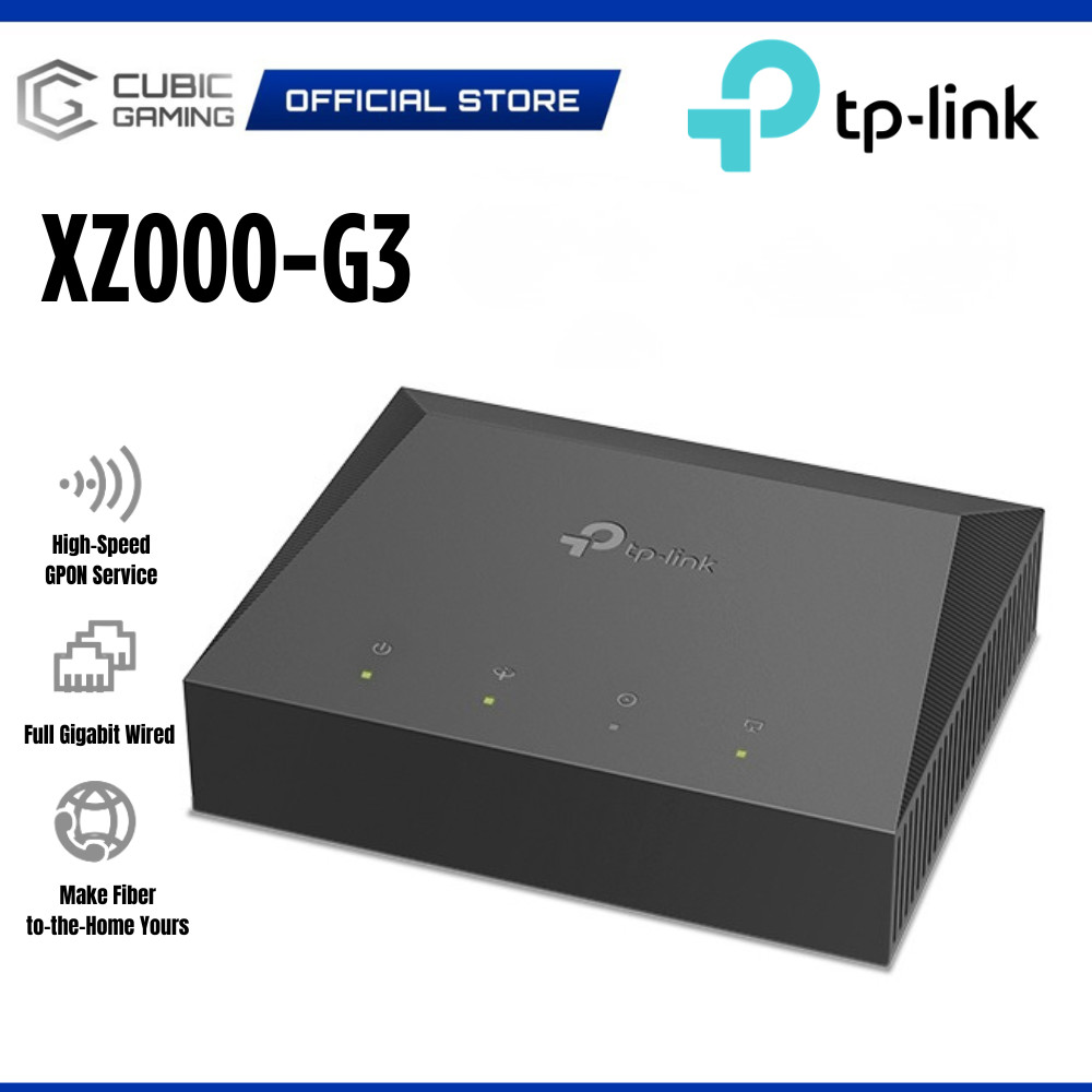 TP-LINK XZ000-G3 1-Port Gigabit GPON Terminal SFU / XZ000-G7 1-Port Gigabit XPON (EPON+Gapon) เทอร์ม