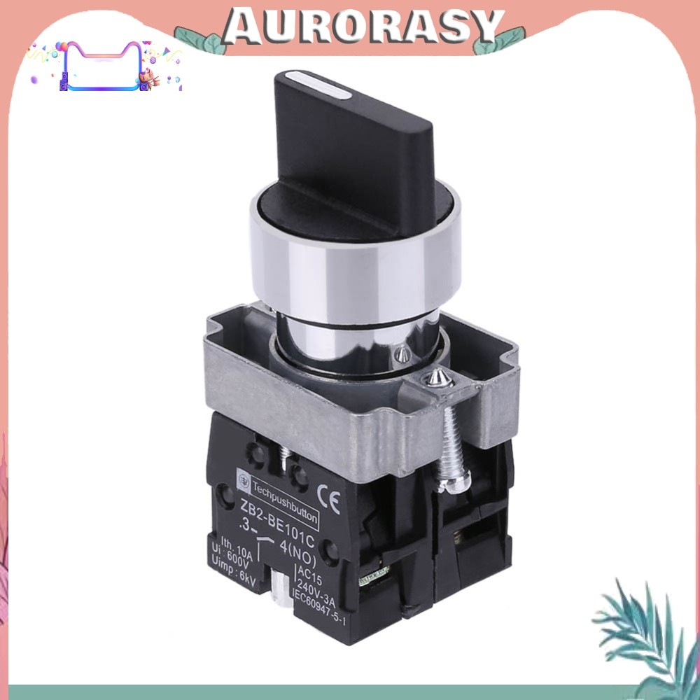 [AURORASY]สวิตช์เลือกตําแหน่ง 2 ไม่มี 3 ตัว XB2-BD33C XB2-BD53 เลือกสวิตช์