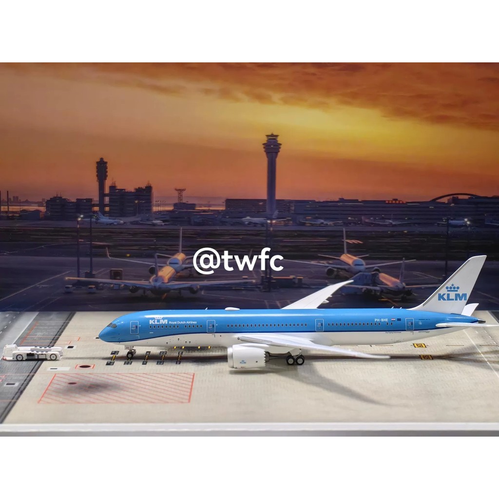 NG ngmodel Holland Royal Airlines KLMB787-9 PH-BHE 1: 400 การวัด Flawless Boeing 787 789 No ng Integ