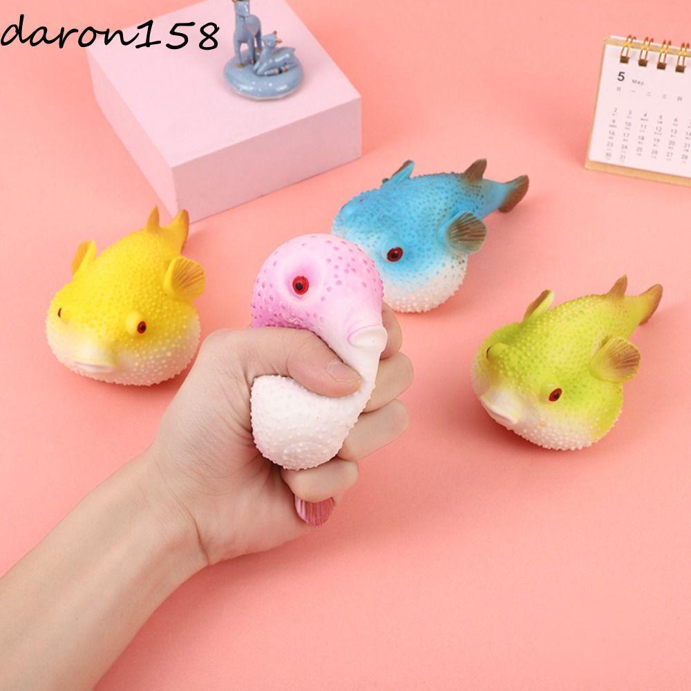 PHASE Pufferfish บีบของเล่น, Pufferfish TPR Pufferfish บีบของเล่นหยิก, บีบของเล่นเด็กช้า Rebound จํา
