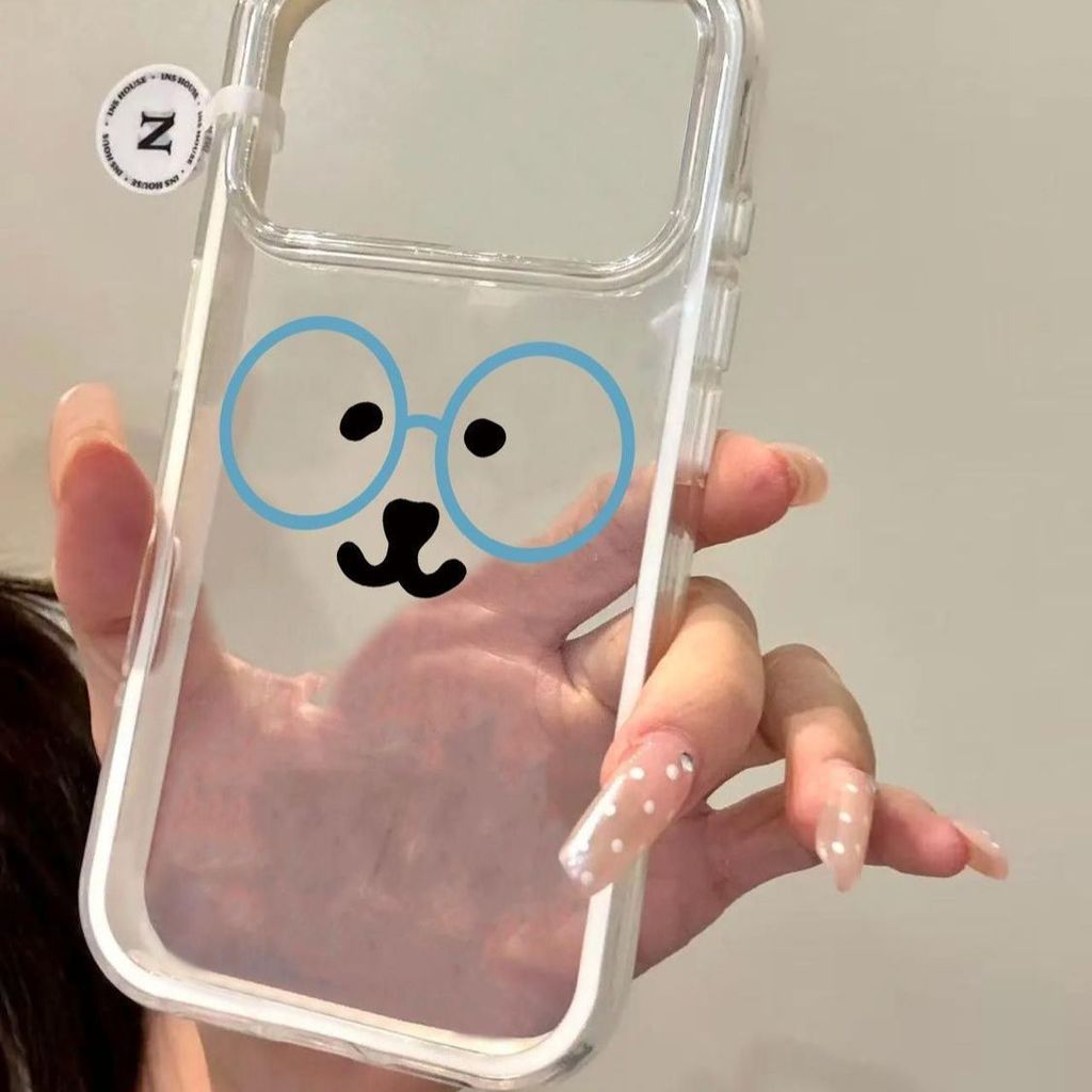 แก้ว Cub สําหรับ iPhone 17Promax เคส iPhone 16 3 in 1 151413