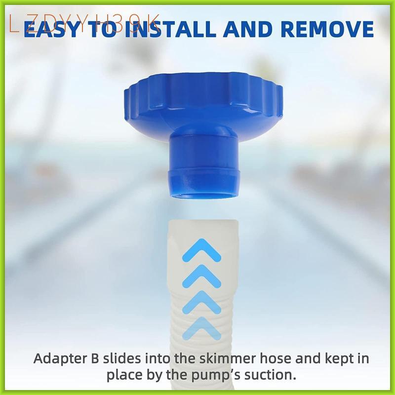 [lzdyyh39k] Pool Skimmer Hose Adapter Pool Vacuum Hose Adapter สําหรับสระว่ายน้ํา Accs