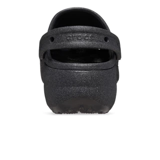 CROCS รองเท้าลำลองผู้หญิง CLASSIC PLATFORM GLITTER CLOG รุ่น 207241001 - BLACK