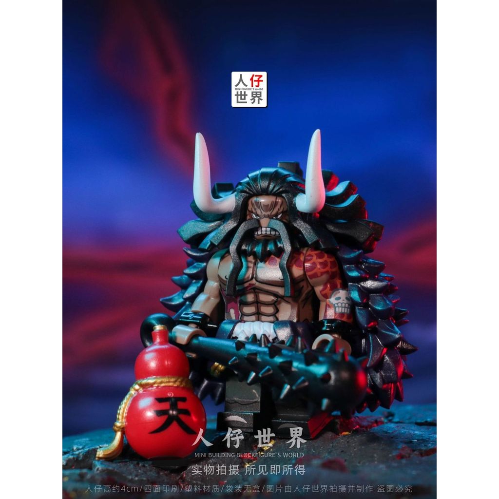 ใช้งานร่วมกับ Lego Figures One Piece Monkey D Luffy Zoro Ace WM การศึกษาประกอบอาคารบล็อกของเล่นรุ่นช