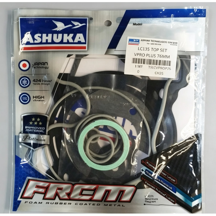 ASHUKA FRCM TOP SET * VPRO PLUS 76MM * LC135 V1-V8 / LC 135 V1-V8