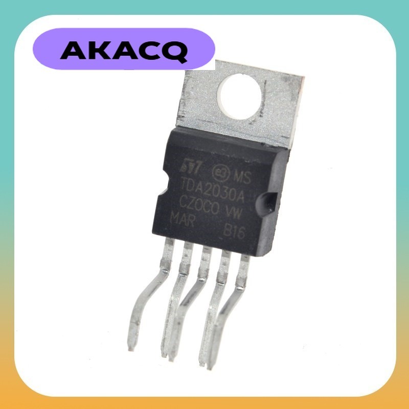 10 ชิ้นของแท้ ST TDA2030 TDA2030A เครื่องขยายเสียงวงจรสั้นและป้องกันความร้อน IC Hi-Fi AUDIO AMPLIFIE