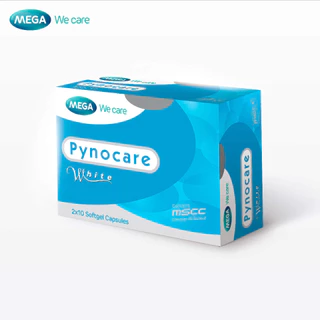 MEGA We care เมก้าวีแคร์ PYNOCARE WHITE (20 's ) ไพโนแคร์ ไวท์ 20 เม็ด (PW020I)