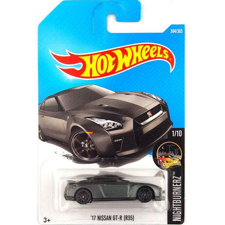 HotWheels HotWheels 17 NISSAN NISSAN Ares R35 รถสปอร์ต NISSAN GTR R35 8A 364