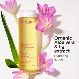 CLARINS Hydrating Toning Lotion 200 ml ไฮเดรตติ้ง โทนนิง โลชั่น 200มล.