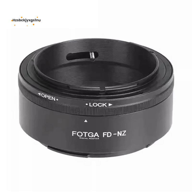 Hzsbckjyxgs1nuFOTGA เลนส์อะแดปเตอร์แหวนสําหรับเลนส์ FD-Mount สําหรับ Z6 Z7 Z50 Z-Mount อะแดปเตอร์เลน