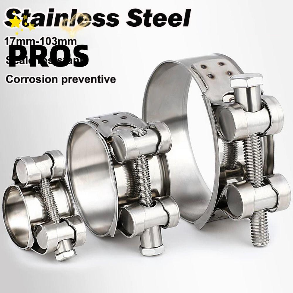 PROS 1 PC ท่อ Clamps เชื่อมที่มีประโยชน์ไอเสียซ่อมเครื่องมือซีล T Bolt