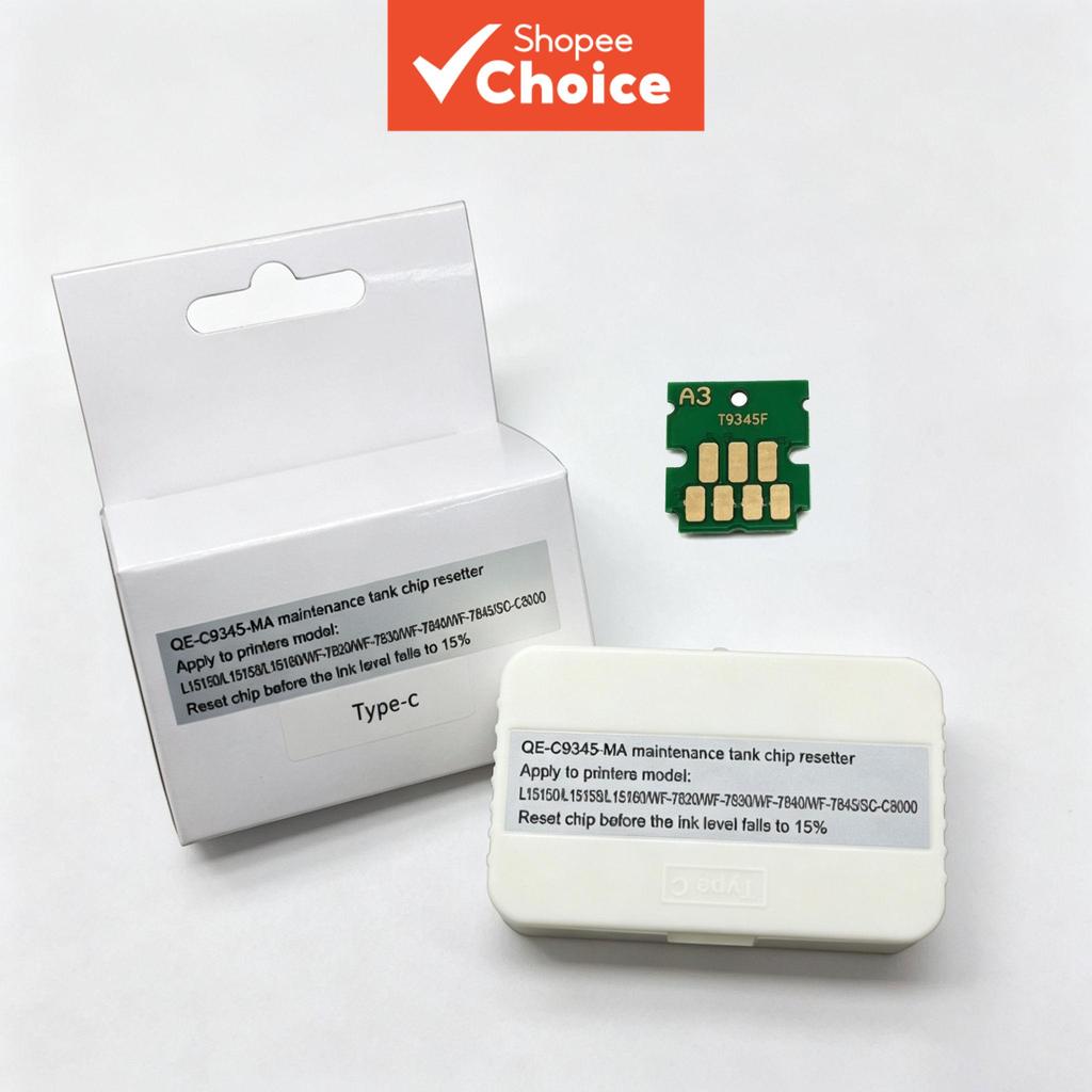 ตัวรีเซ็ตชิปกล่องบํารุงรักษาสําหรับเครื่องพิมพ์ Epson รุ่น L11160, L15150, L15160, L6550, L8168