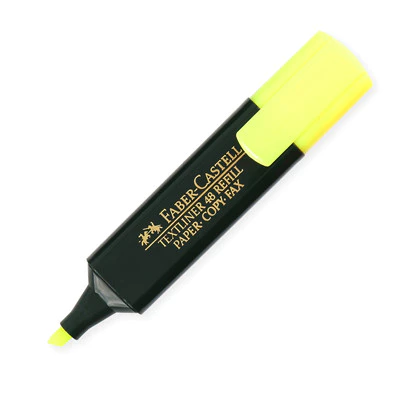 FABER-CASTELL ปากกาเน้นข้อความ สีเหลือง