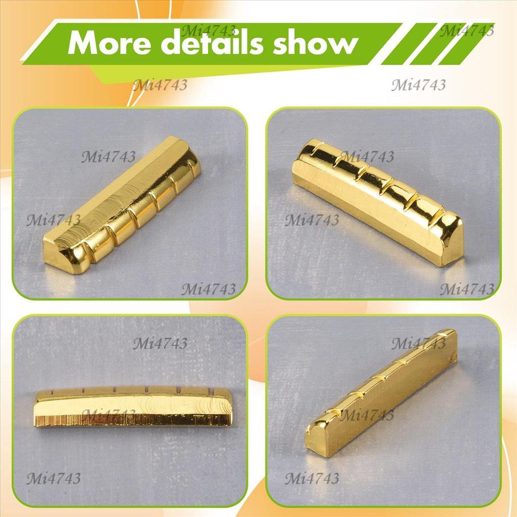 Mi4743iGuitar น็อตทองเหลืองสําหรับอะคูสติกหรือ ,Gold